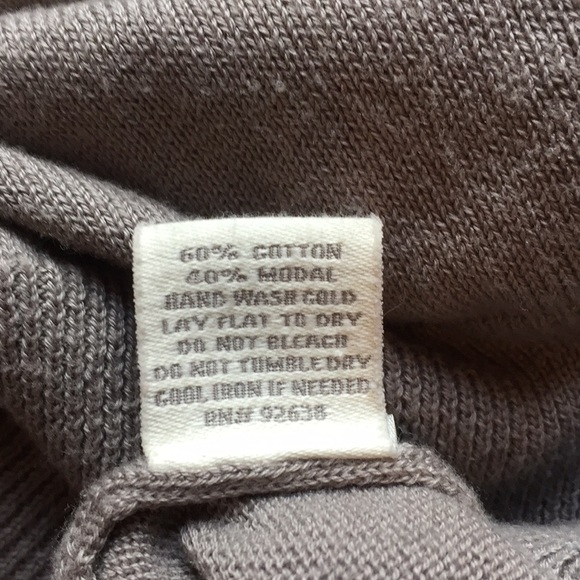 Fossil Gray Button Down Cardigan Size XS - Picture 5 of 5